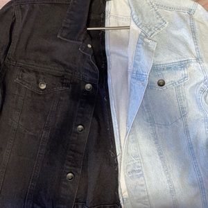 Two shades of Jean Jacket